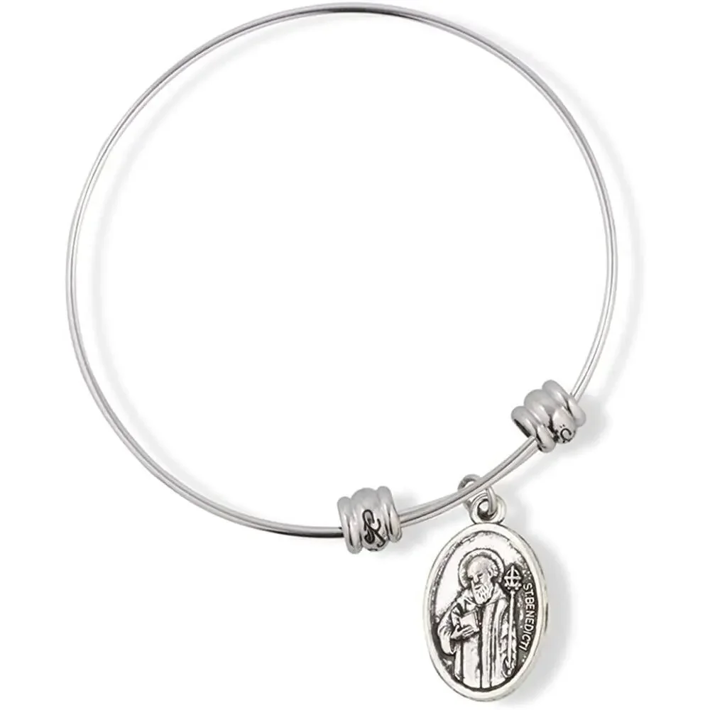 St Benedict Medal San Benito Religious Jewelry Bracelet